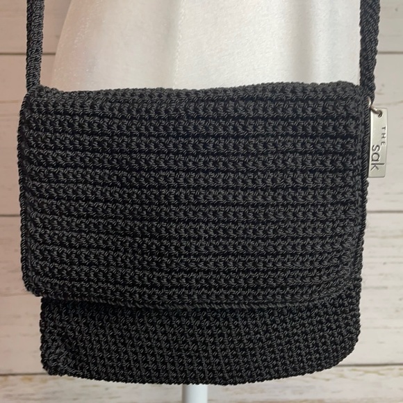 The Sak Black Crochet Bag Small - Picture 1 of 13